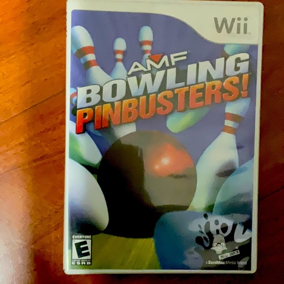 NEW SEALED AMF WII BOWLING PINBUSTERS DVD GAMES - Picture 2 of 8